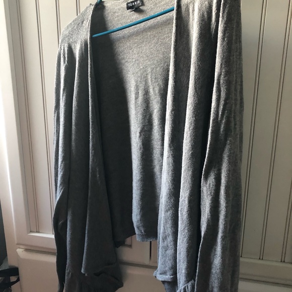 Open front cardi - Picture 2 of 4